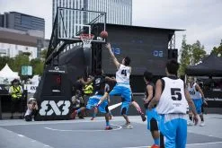 Schelde® Basketballanlage SAM 3x3 -Freizeitspiele Verkaufsgeschäft B9284 B03 ecommerce