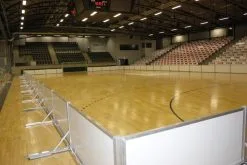 Hallenfußballbande Mit Pfostenauslegern