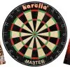 Karella® Dartscheibe Master Inkl. Steeldarts