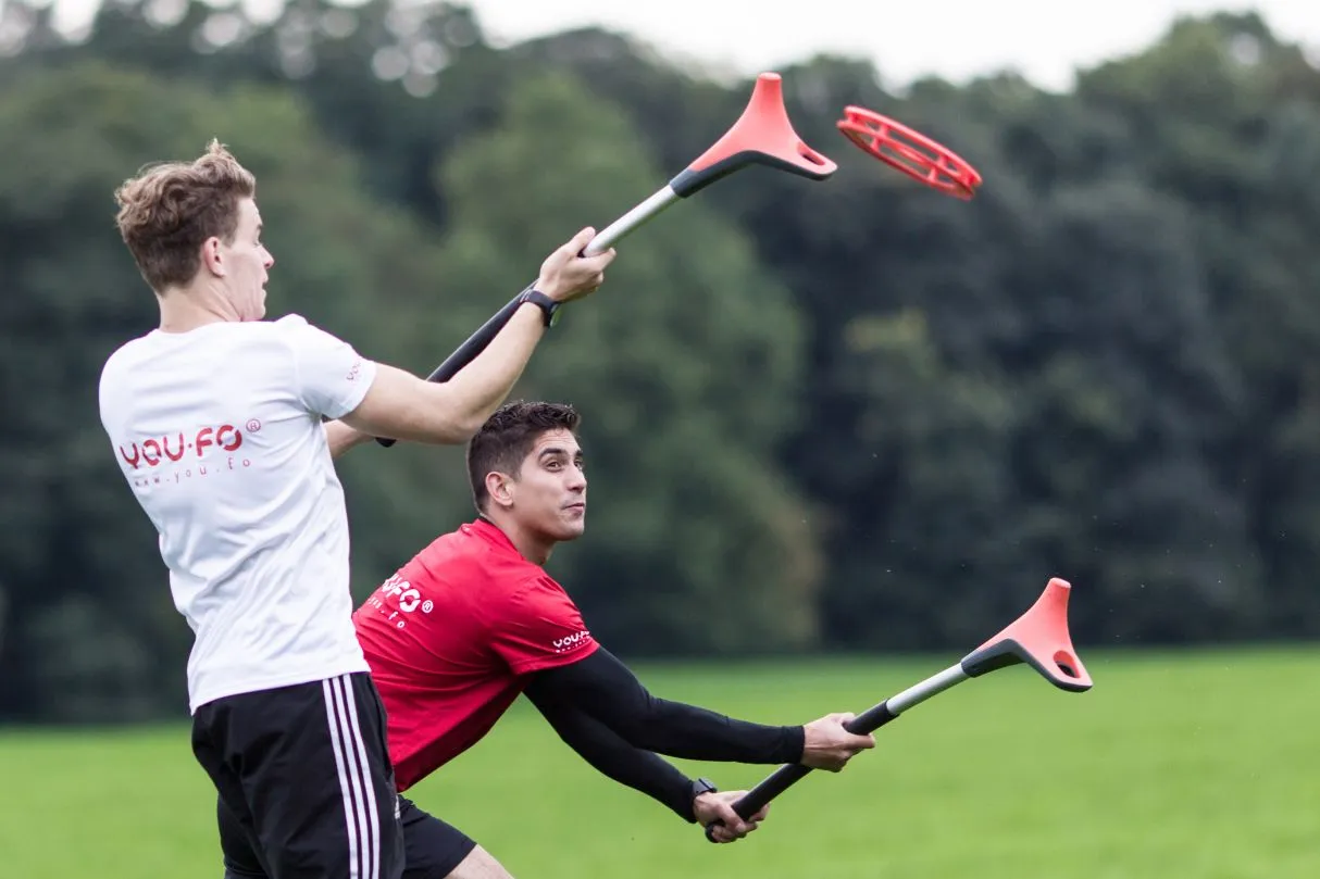 YOU.FO® Wurf- & Fangspiel 4 YOU.FO® Wurf- & Fangspiel – Bild 2