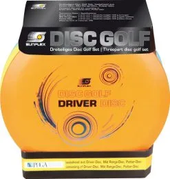 Sunflex® Disc Golf Wurfscheiben, 3er-Set