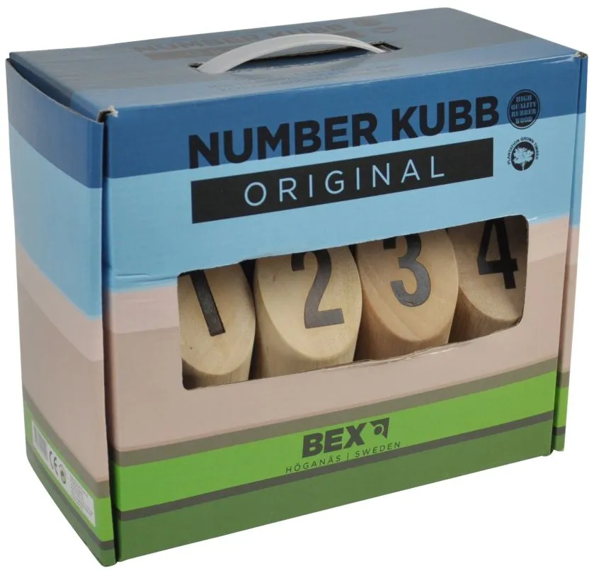 BEX® Nummern Kubb Original 6 BEX® Nummern Kubb Original – Bild 4