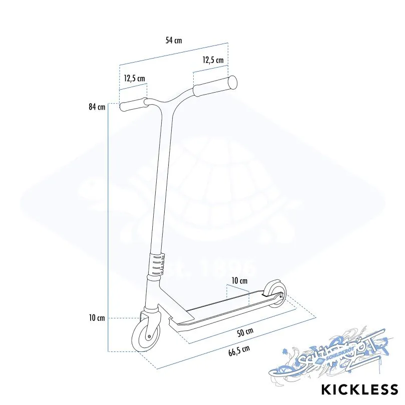 Schildkröt® Stunt Scooter Kickless Forest 9 Schildkröt® Stunt Scooter Kickless Forest – Bild 7