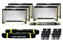 BazookaGoal® 6er-Spieltagsset Kunstrasenplatz