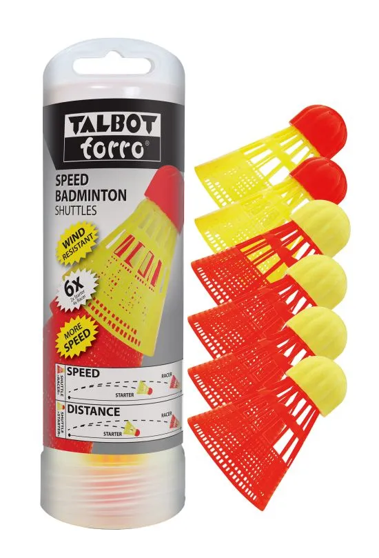 Talbot Torro Talbot-Torro® Speedbadminton Shuttles, 6er Dose 3 Talbot Torro Talbot-Torro® Speedbadminton Shuttles, 6er Dose