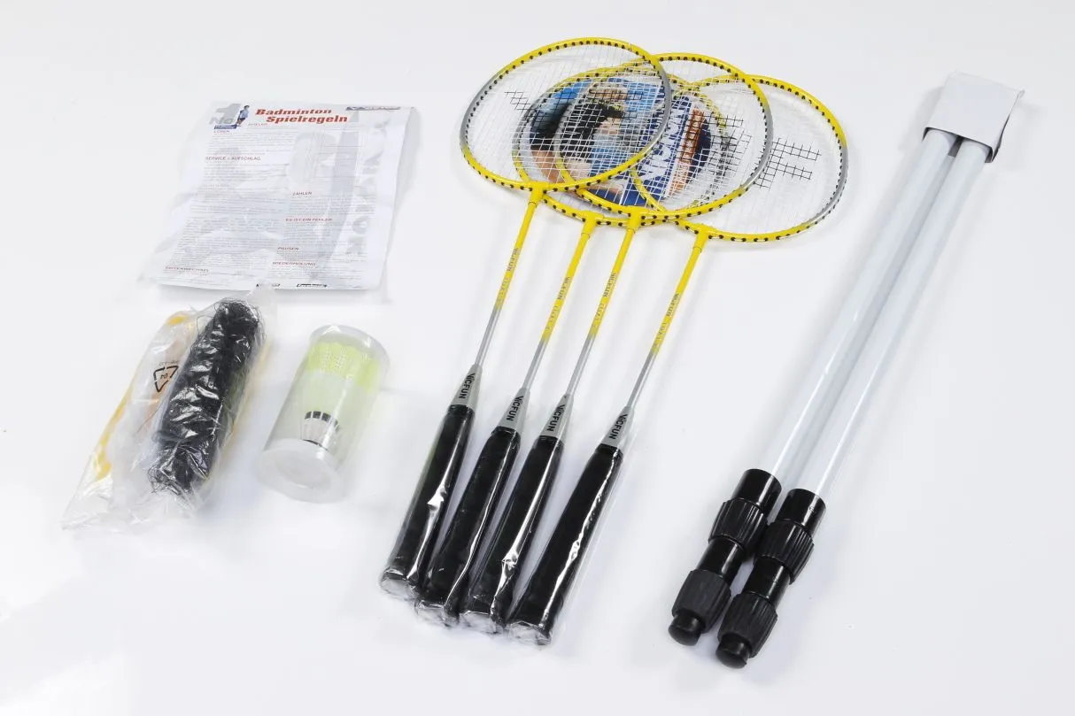 VICFUN® Federball Freizeit-Set 4 VICFUN® Federball Freizeit-Set – Bild 2