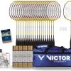 VICTOR® Badminton-Sparpaket MAXI I -Freizeitspiele Verkaufsgeschäft D9734 01 ecommerce