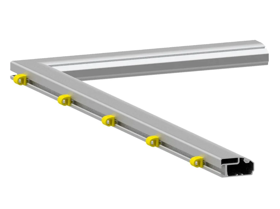 Alu-Bodenrahmen LIGA 1 Für Fußballtore 3 Alu-Bodenrahmen LIGA 1 Für Fußballtore