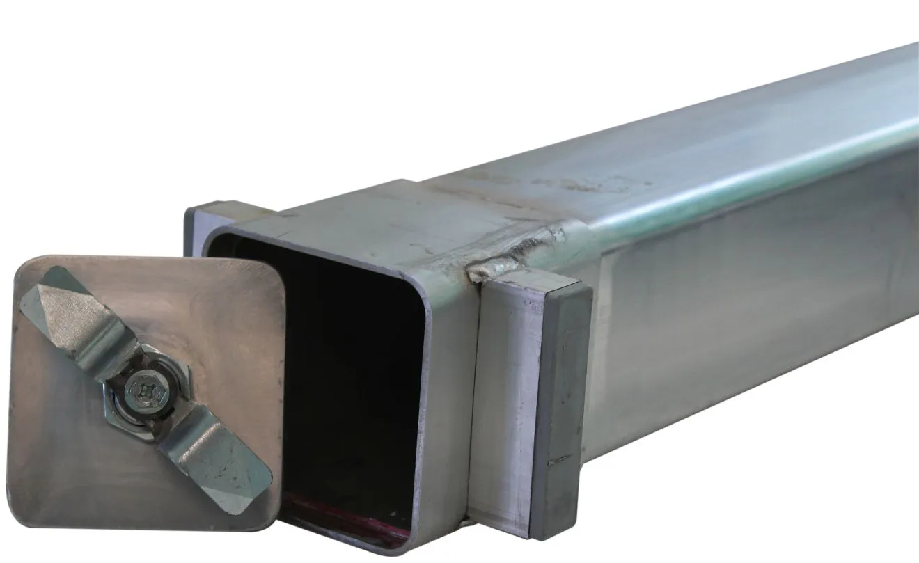 Bodenhülse SPEZIAL Abschließbar, 80 X 80 Cm, 35 Cm Einstecktiefe 4 Bodenhülse SPEZIAL Abschließbar, 80 X 80 Cm, 35 Cm Einstecktiefe – Bild 2