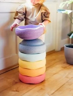 Stapelstein® Original Rainbow Pastel, 6er-Set -Freizeitspiele Verkaufsgeschäft G2138 B02 ecommerce