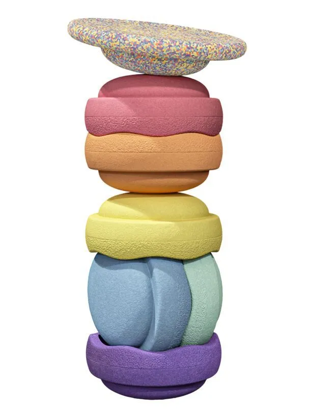Stapelstein® Rainbow Set Pastel, 7er-Set 3 Stapelstein® Rainbow Set Pastel, 7er-Set