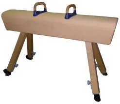 Kübler Sport® Pauschenpferd Mit Holzbeinen