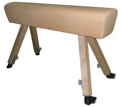 Kübler Sport® Sprungpferd Mit Holzbeinen