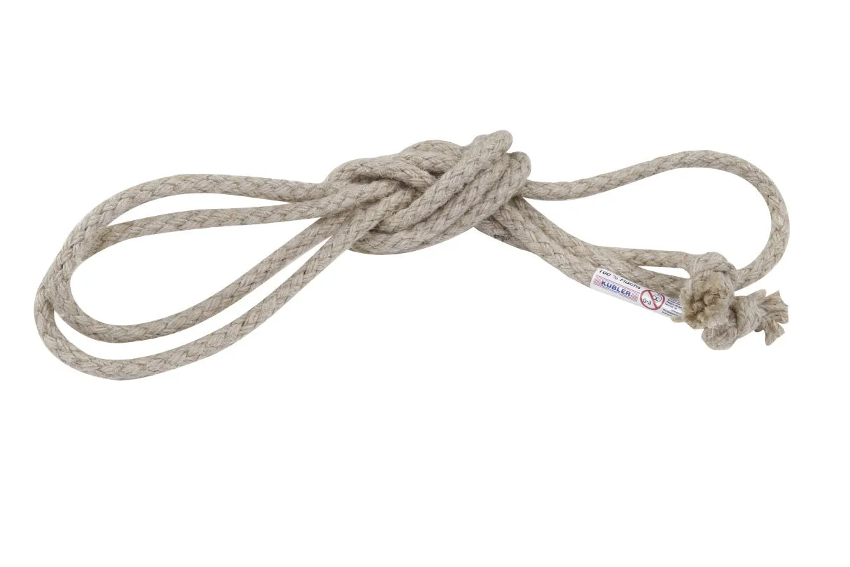 Flachs-Gymnastikseil 4 Flachs-Gymnastikseil – Bild 2