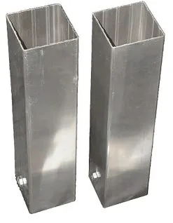 Bodenhülse Für Kleinfeldtore Profil 80 X 80 Mm