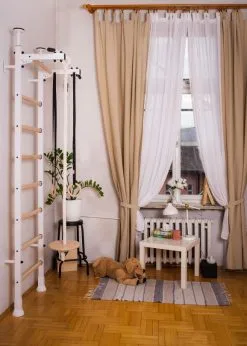 BenchK® Sprossenwand 521W Mit Klimmzugstange, Seil & Ringen -Freizeitspiele Verkaufsgeschäft K2381 A04 ecommerce