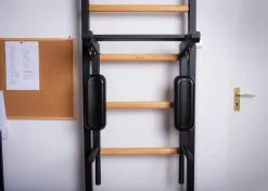 BenchK® Sprossenwand 523B Mit Klimmzugstange, Dip-Bügel & Trainingsbank -Freizeitspiele Verkaufsgeschäft K2388 A08 ecommerce