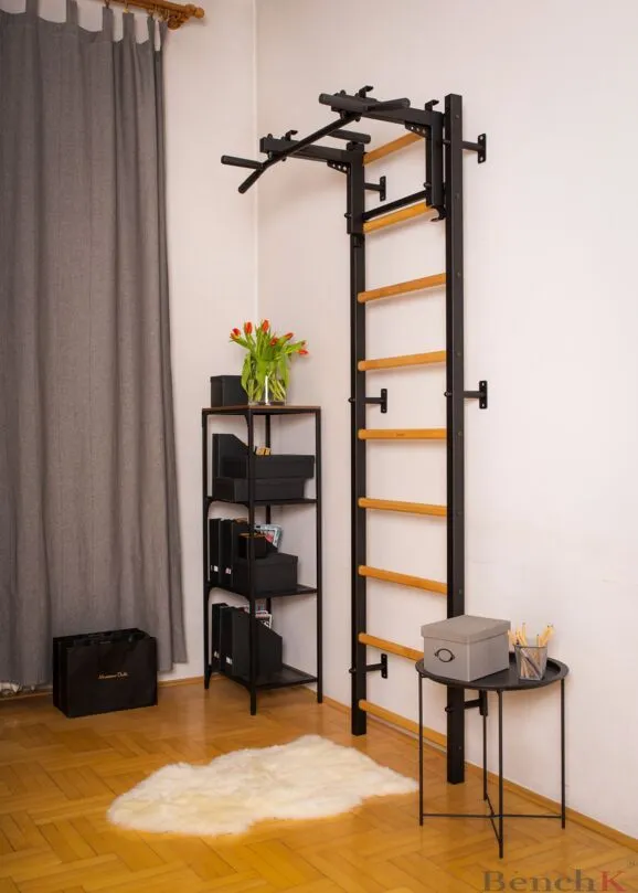 BenchK® Sprossenwand 731B Mit Klimmzugstange 4 BenchK® Sprossenwand 731B Mit Klimmzugstange – Bild 2