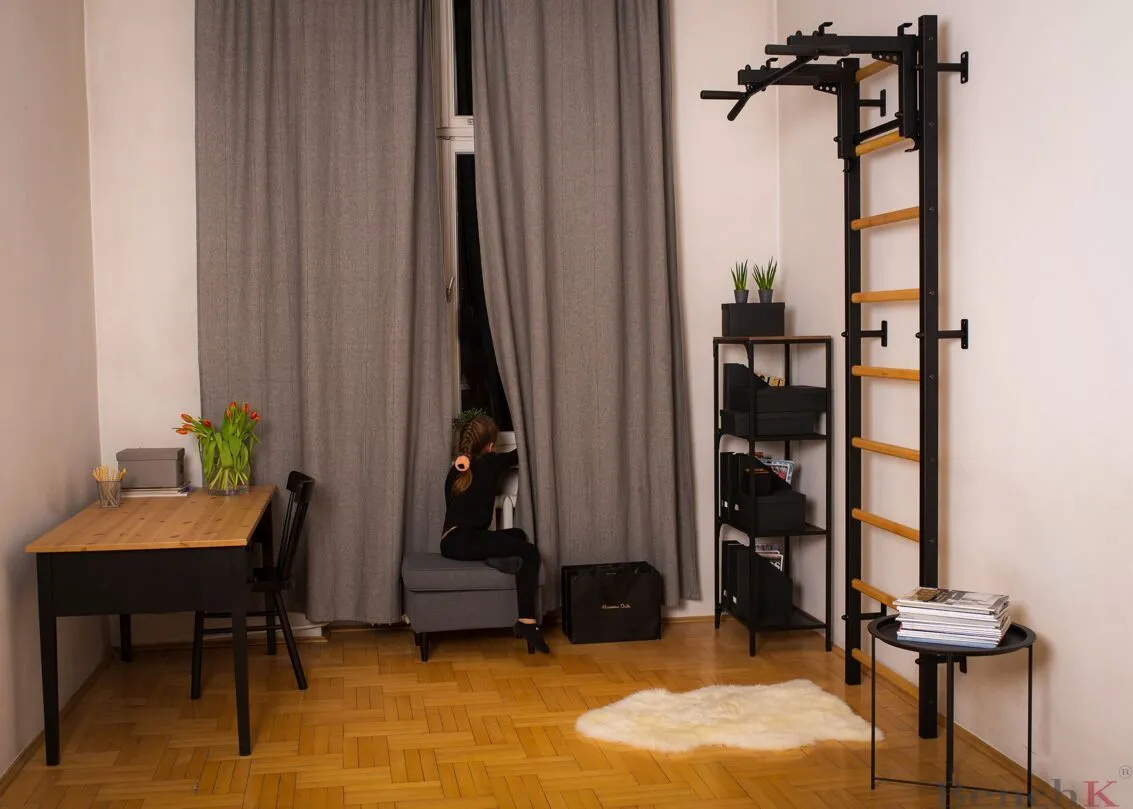 BenchK® Sprossenwand 731B Mit Klimmzugstange 6 BenchK® Sprossenwand 731B Mit Klimmzugstange – Bild 4