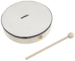 Tamburin Mit Naturfellbezug