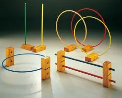 Holz-Gymnastikklotz, 5er-Set