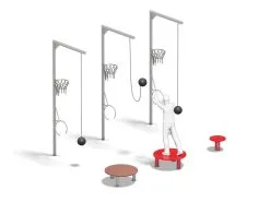 PLAYPARC® Station Zielwerfen 1-fach -Freizeitspiele Verkaufsgeschäft S4092 A02 ecommerce