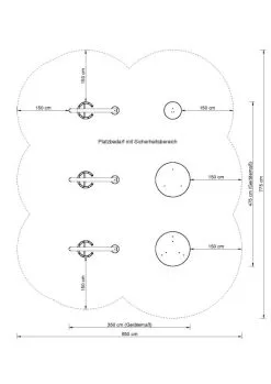 PLAYPARC® Station Zielwerfen 1-fach -Freizeitspiele Verkaufsgeschäft S4092 A03 ecommerce