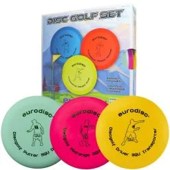 Eurodisc® Disc Golf Wurfscheiben, 3er-Set