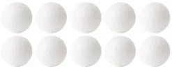 Tischfußball Kickerbälle, Weiß