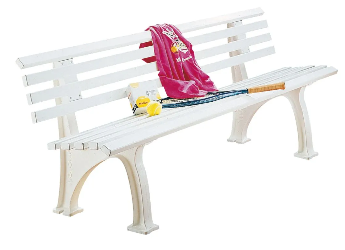 Kunststoffsitzbank Mit Lehne 3 Kunststoffsitzbank Mit Lehne