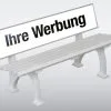 Werbebank Freiburg Mit Bedruckbarer GFK Lehne -Freizeitspiele Verkaufsgeschäft T1549 00 ecommerce