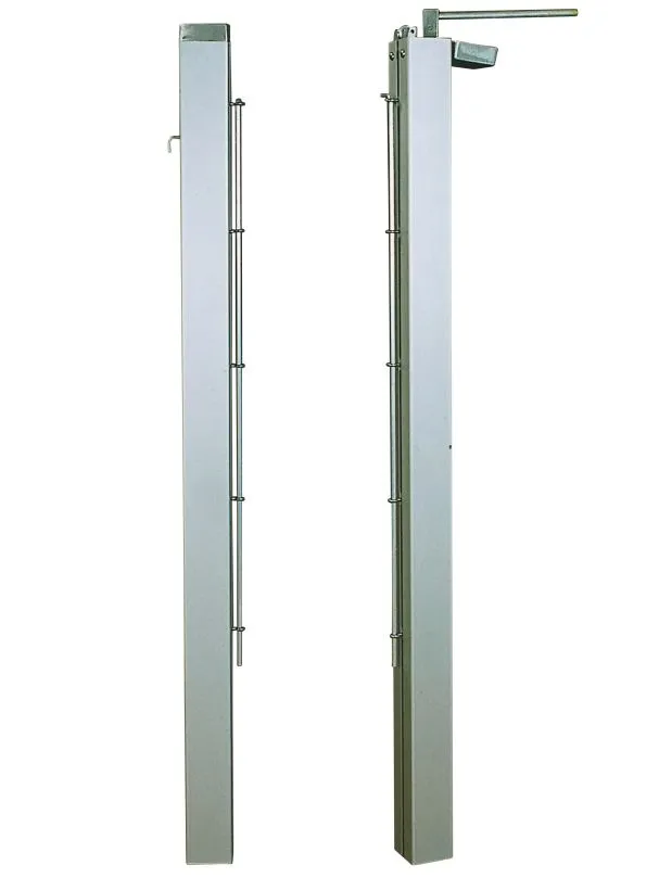 Tennisnetzpfosten 4 Tennisnetzpfosten – Bild 2