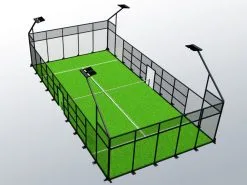Kübler Sport® Padel Court PRO -Freizeitspiele Verkaufsgeschäft T4702 A09 ecommerce