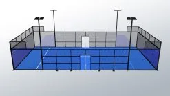Kübler Sport® Padel Court PANORAMA -Freizeitspiele Verkaufsgeschäft T4703 A07 ecommerce