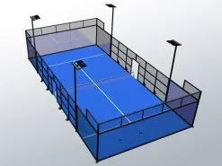 Kübler Sport® Padel Court PANORAMA -Freizeitspiele Verkaufsgeschäft T4703 A09 ecommerce