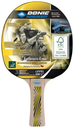 Donic Schildkröt Donic-Schildkröt® Tischtennisschläger Legends 500 FSC