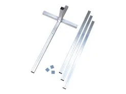 Freistehende Bodenhülse