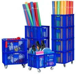 Fahrbarer Aufbewahrungskorb