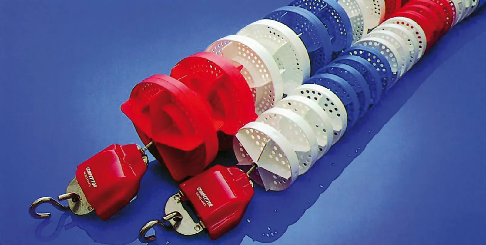 Schwimmleine Gem. FINA-Vorschrift, Wettkampf 5 Schwimmleine Gem. FINA-Vorschrift, Wettkampf – Bild 3