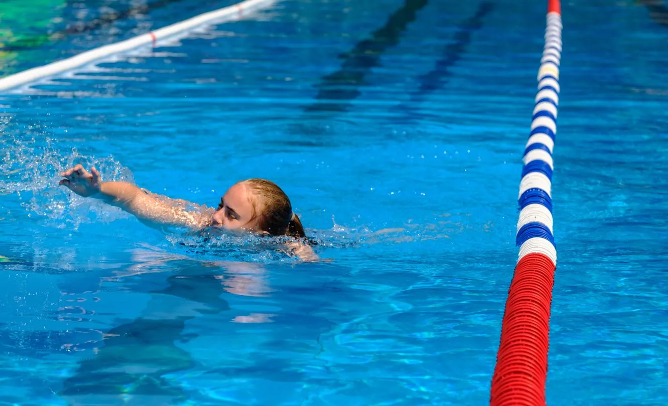 Schwimmleine Gem. FINA-Vorschrift, Wettkampf 6 Schwimmleine Gem. FINA-Vorschrift, Wettkampf – Bild 4