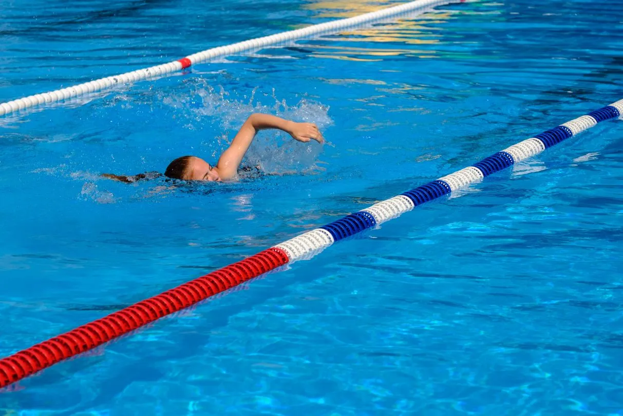 Schwimmleine Gem. FINA-Vorschrift, Wettkampf 7 Schwimmleine Gem. FINA-Vorschrift, Wettkampf – Bild 5