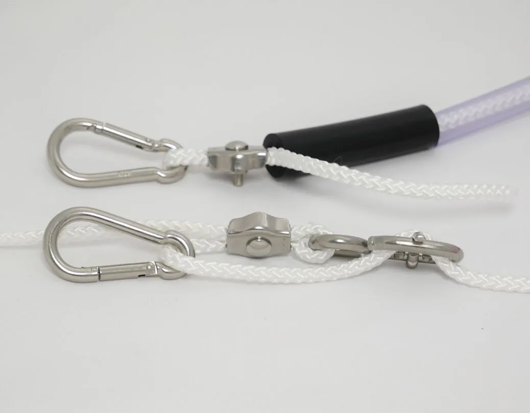 Endbeschäge Für Schwimmleine Nach Wunsch 4 Endbeschäge Für Schwimmleine Nach Wunsch – Bild 2