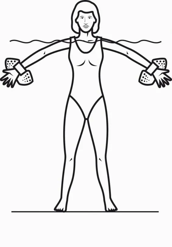 Thera-Band® Aquafins 5 Thera-Band® Aquafins – Bild 3